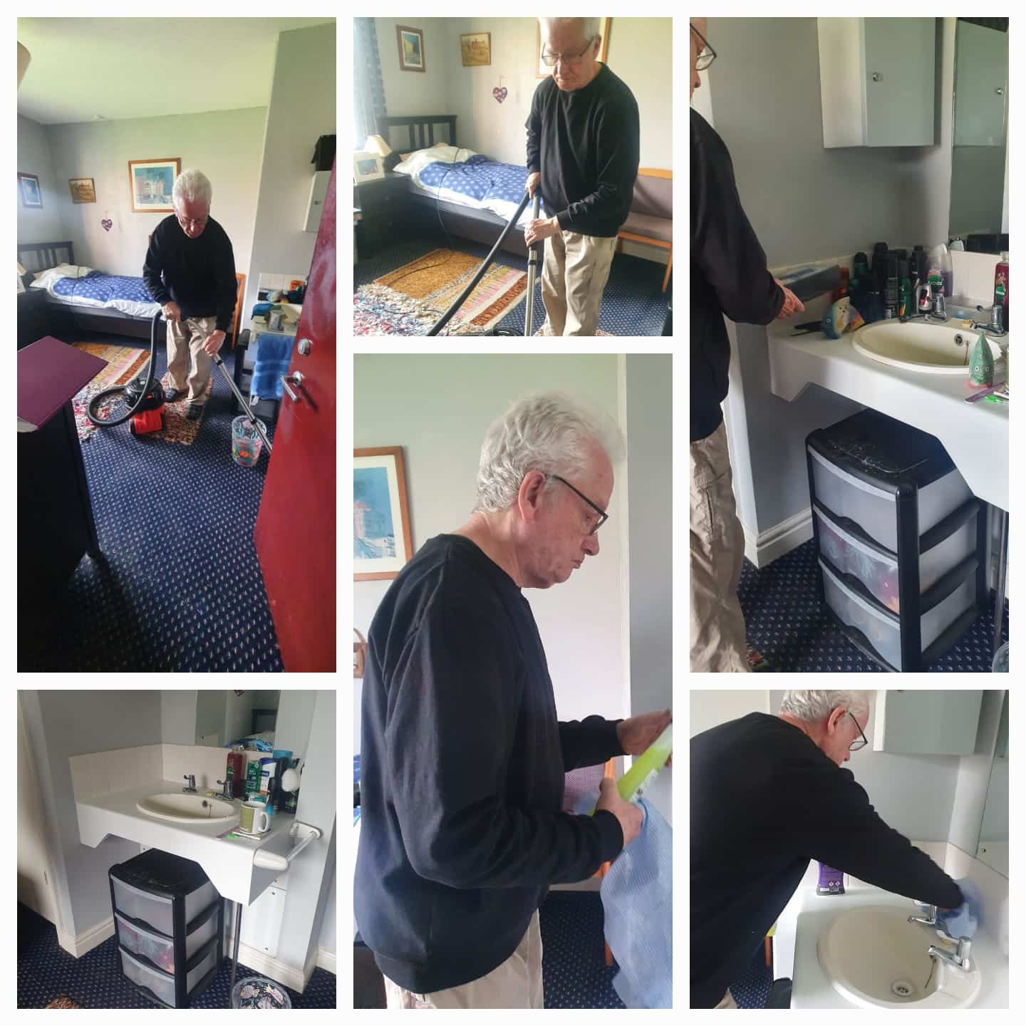 Independent living housekeeping sessions