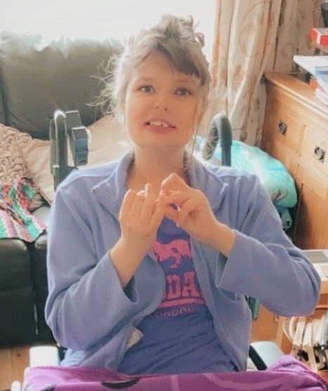 home care supports Danielle's Rett Syndrome