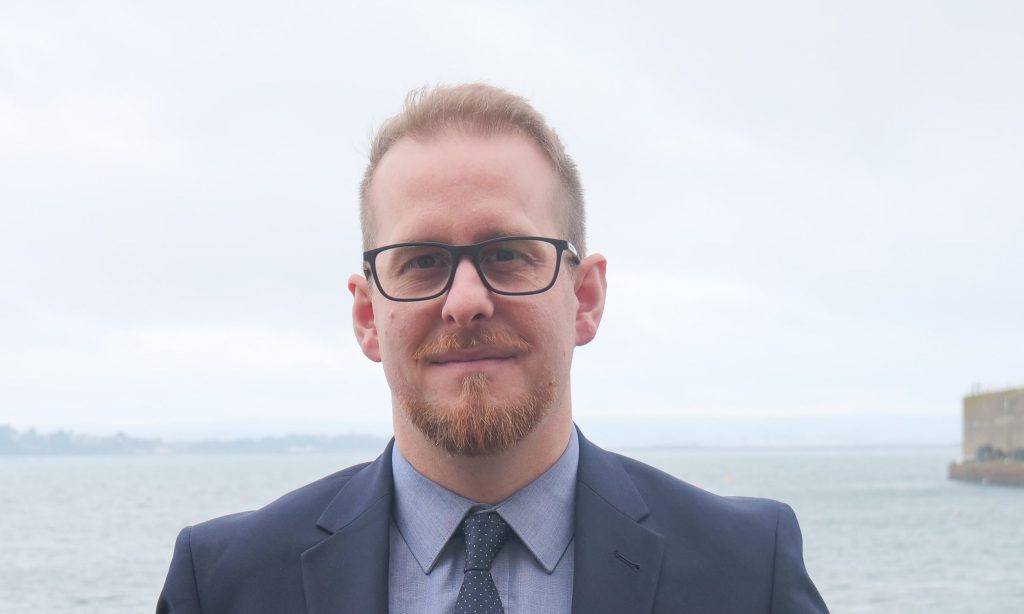 Headshot of Aaron at Agincare