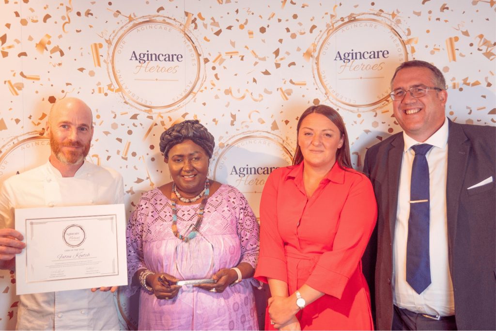 Image of Agincare Hero Chef of the Year 2025 at Chewton Glen Hotel in September 2025