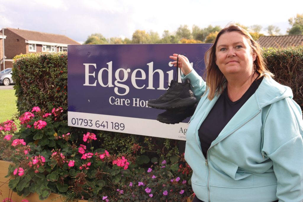 Care Home Boot Camp Boosts Lisa’s Great Wall Walk