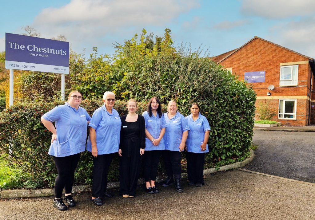 Chestnuts care home aylesbury team