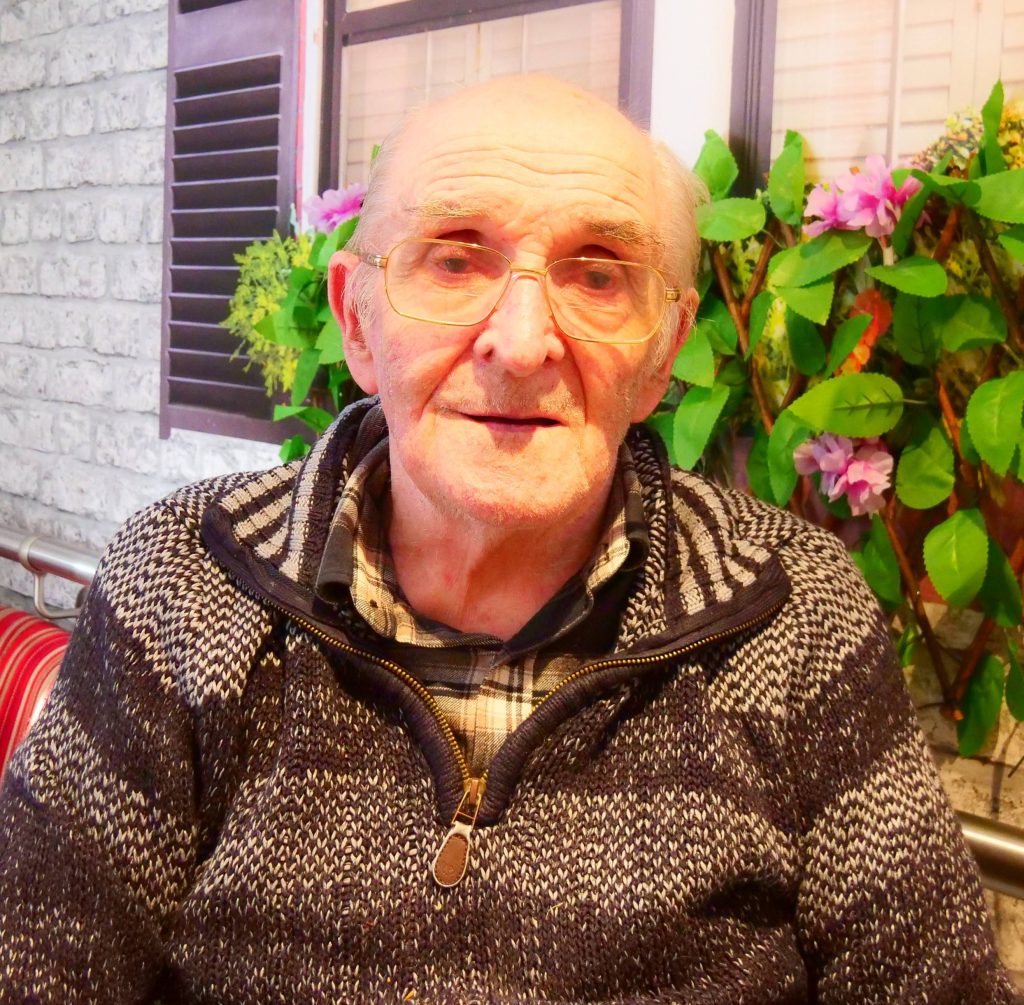 Picture of Sedgemoor Care Home resident who is quoted in this story.